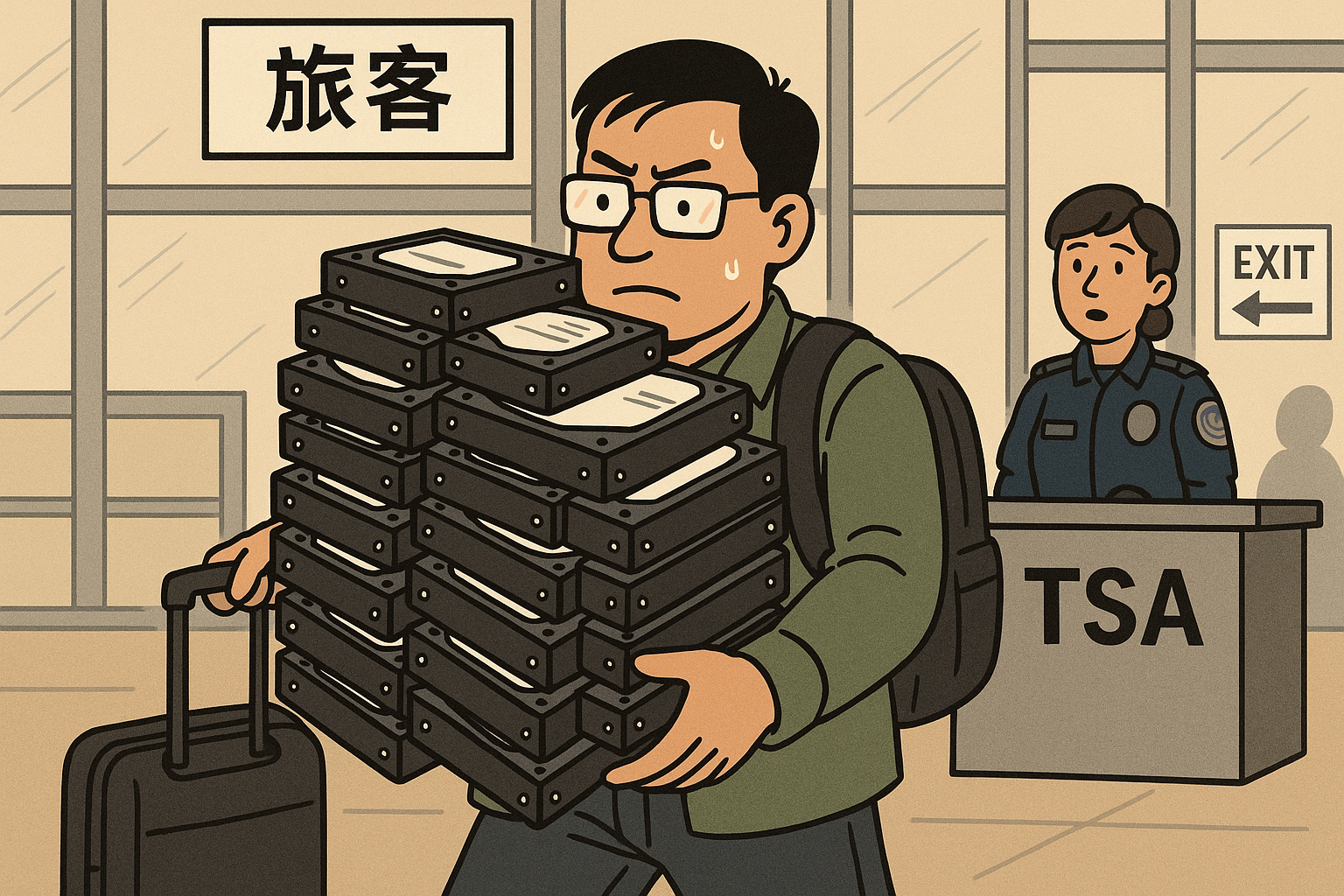 某AI公司带4.8PB数据出国训练，背后的隐秘信息